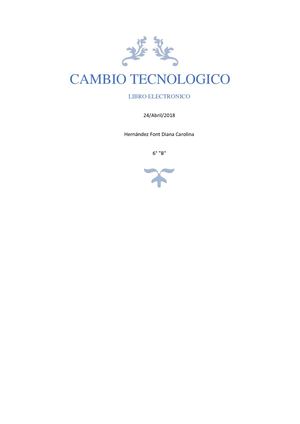 cambio tecnologico