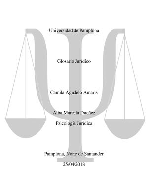 Glosario Juridica Si