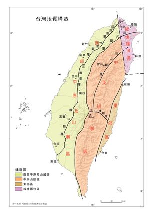 N1008_台灣地質構造cv