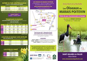 Brochure Les Oiseaux Du Marais Poitevin