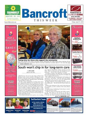 Bancroft This Week April 27, 2018