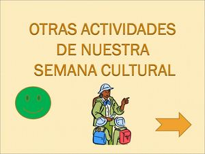 Semana Cultural (Continuación)