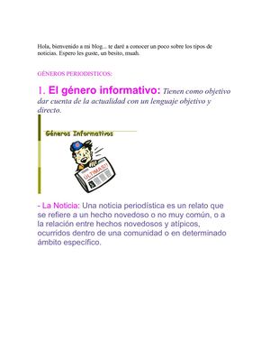tipos de noticias