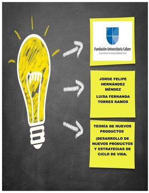 Teoría de nuevos productos