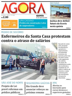 Jornal Agora - Edição 12030 - 26 de Abril de 2018