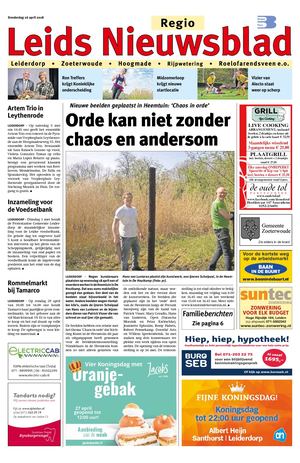 Leids Nieuwsblad Regio 26-04-2018