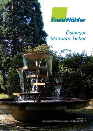 Freie Wähler Östringer Mandats Ticker