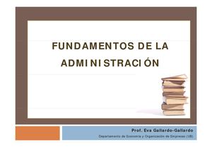 Fundamentos Administracion Egallardo