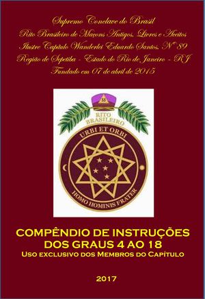 Compêndio De Instruções Dos Graus 4 Ao 18