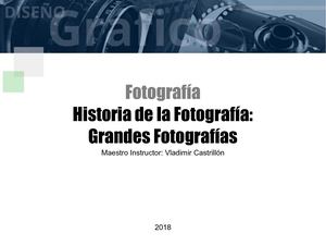 Historia De La Fotografia - Fotografias