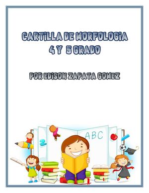 Cartilla De Morfologia
