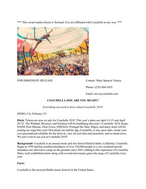 Social Media Release Style And Design