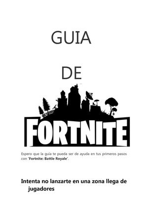 la mejor guia De Fortnite