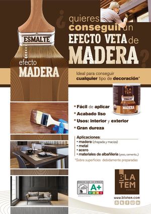3401 Esmalte Efecto Madera