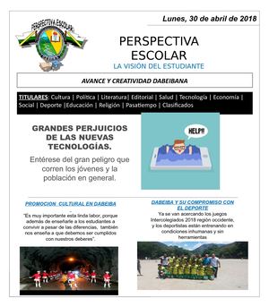 Perspectiva Escolar 10°a