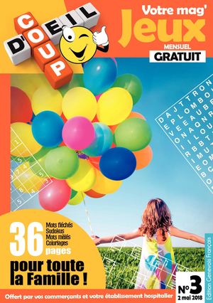 MAG JEUX LE COUP D'OEIL GENEVOIS FRANCAIS N°3