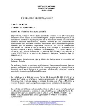 Resultados año 2017