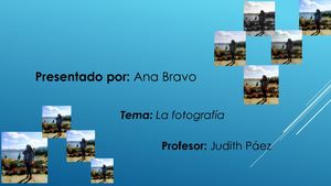 Exposicion De Fotografia 1 Pptx