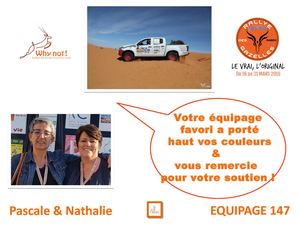 Equipage 147 Newsletter Rallye Des Gazelles 2018