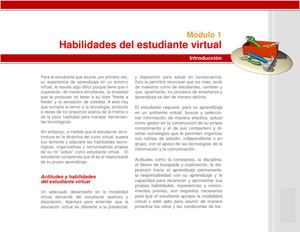 Habilidades Del Estudiante Virtual
