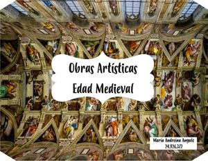 Obras Artisticas Edad Medieval