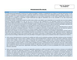 Programacion Anual