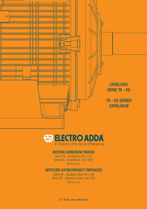 1 Moteurs Asynchrones Triphases Ta Eg Series Rev05 09 2016 If