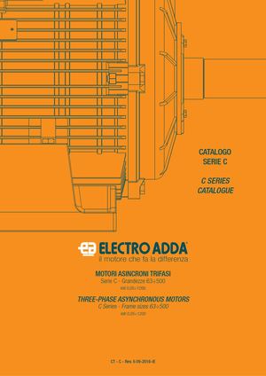 1 Three Phase Asynchronous Motors C Series Rev06 09 2016 Ie