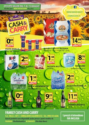Volantino N° 16 Family Cash and Carry