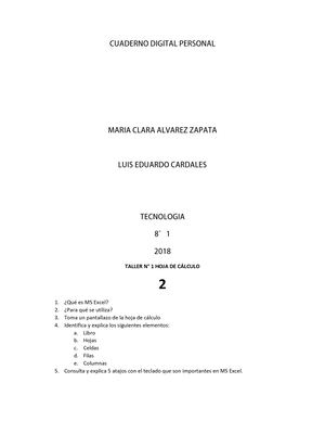 Cuaderno Digital Personal