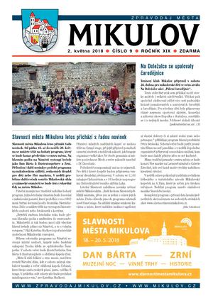 Zpravodaj města Mikulov 9/2018