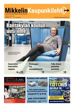 Mikkelin Kaupunkilehti 18/2018