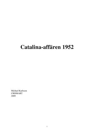 Catalinaaffären