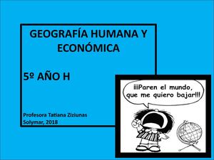 Para Qué Sirve Estudiar Geografía