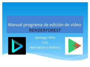 Manual Programa De Edición De Video