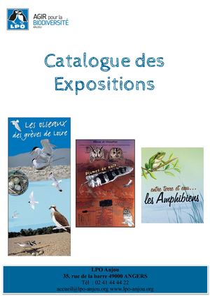 Catalogue des Expositions LPO Anjou