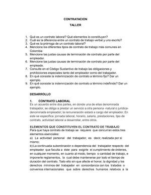 Contratacion