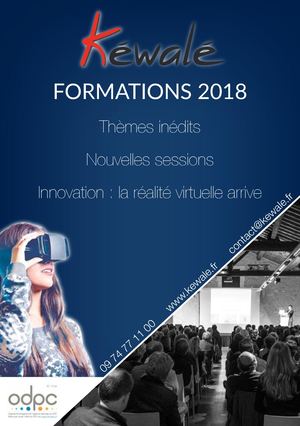 Kéwalé - Formations 2018