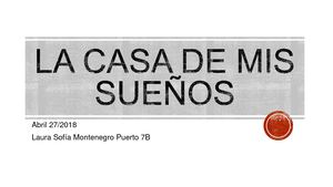 La Casa De Mis Sueños Laura Montenegro 2