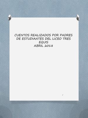 Recopilación De Cuentos