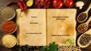 Recetas Informatica