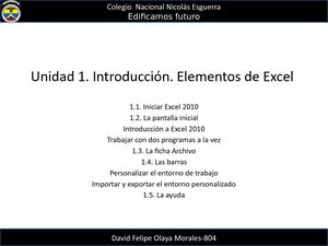 Unidad 1 Primer Periodo