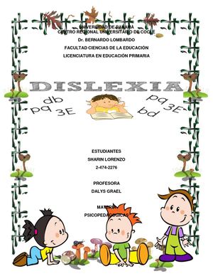 Estrategias Para El Aprendizaje De La Dislexia