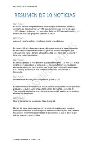 10 Noticias Jpaf 706