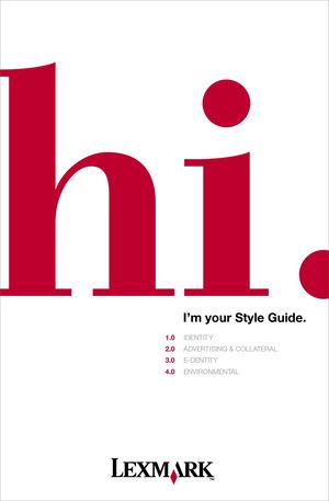 Lexmark Brand Style Guide
