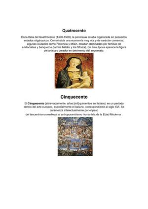 Arte del renacimiento