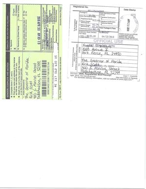 Statutory Declaration for Governor