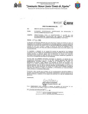 Normatividad Reglamento Del Laboratorio