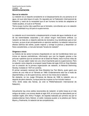 Revista Natacion