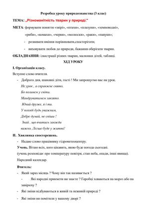 Конспект уроку